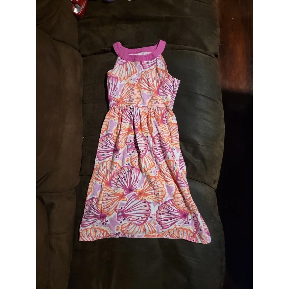 Gymboree mermaid cove shell dress size medium 7 8